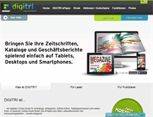 Tablet Screenshot of digitri.com